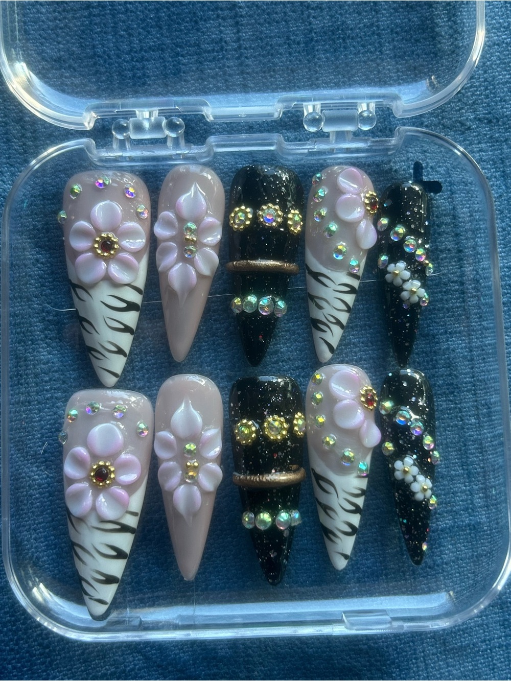 Stiletto Handmade Artisan Press On Nails